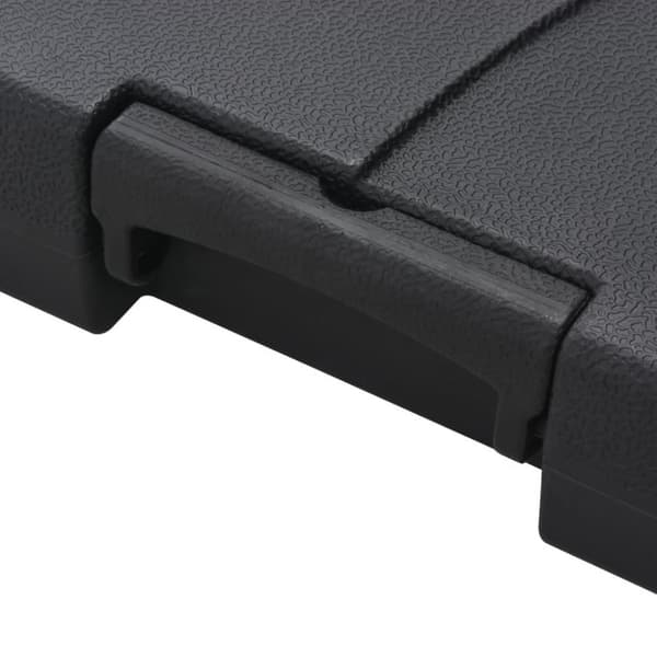 vidaXL Bærbar Parasollfot sand / vannfylt 60 L