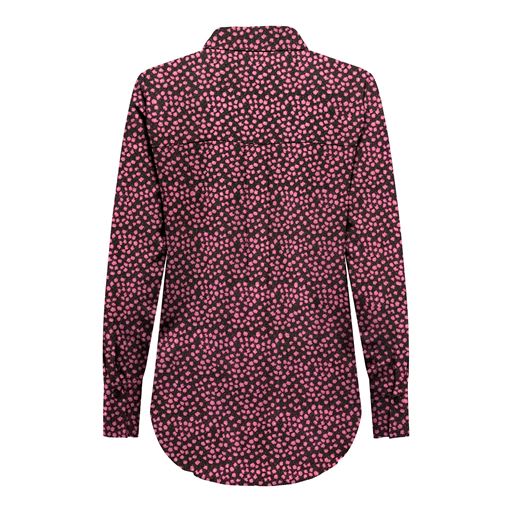 JDY Piper Skjorte, Sort/Pink, M