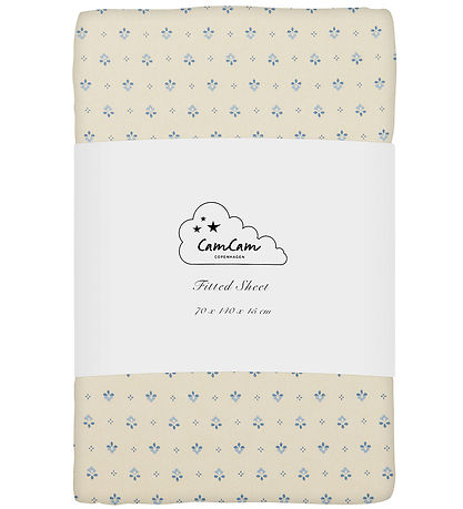 Cam Cam Bettlaken - 70x140x15 cm - Capri
