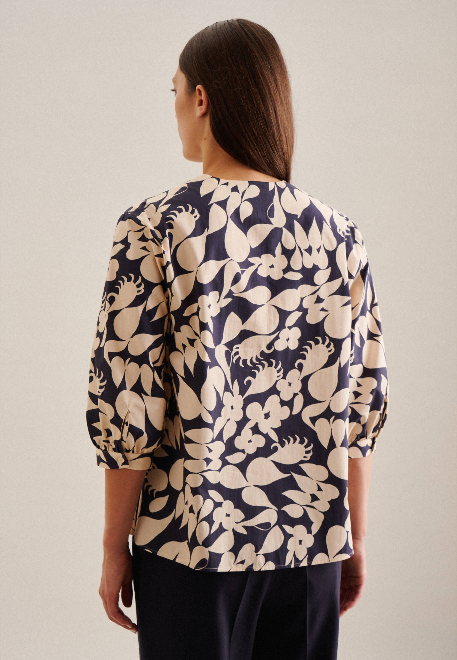 Seidensticker| Damen Tunika Schwarze Rose