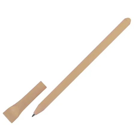 Macma Kugelschreiber aus Papier, braun, 10 Stück