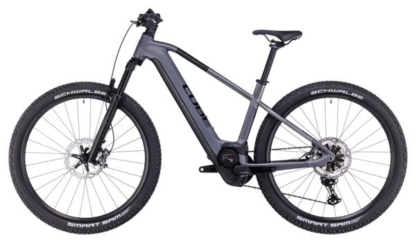 VTT Électrique Semi-Rigide Cube Reaction Hybrid SLT 750 Shimano XT 12V 750 Wh 27.5'' Gris Prizm Silver