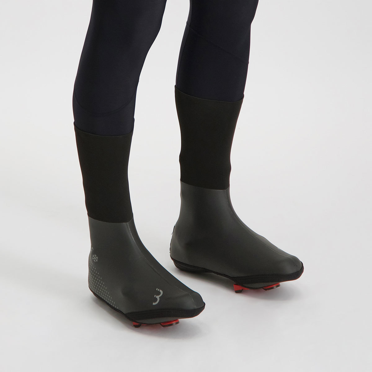 BBB Cycling UltraWear Zipperless Extended BWS-26 Overschoenen Zwart