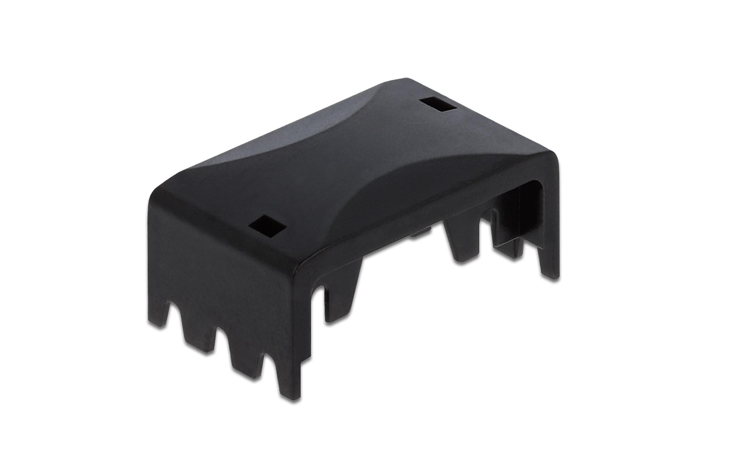 Keystone-Modul RJ-12 LSA Cat.3 UTP Buchse, schwarzDelock Keystone Modul RJ-12 Buchse > LSA Cat.3 UTP schwarz