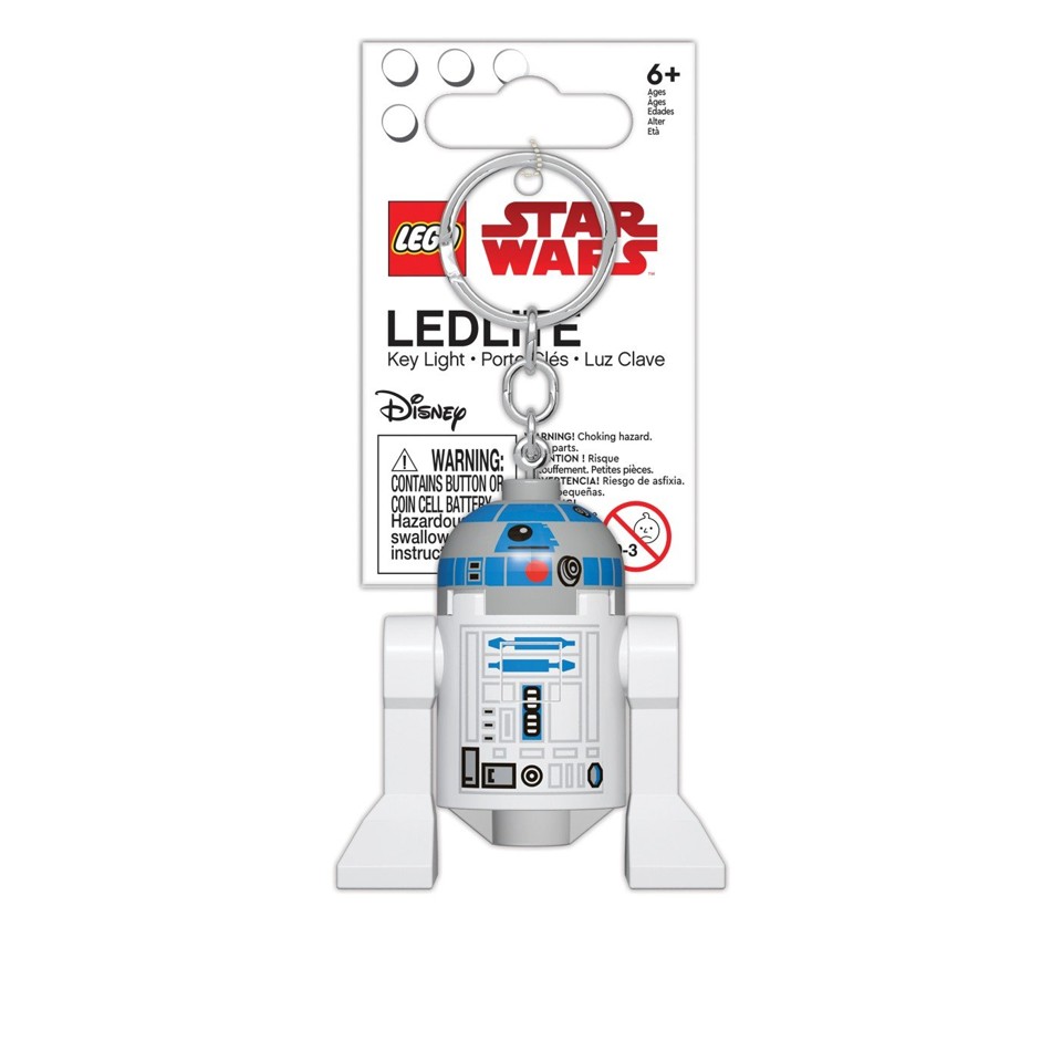 LEGO - Nøglering m/LED Star Wars - R2-D2