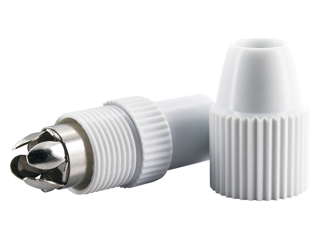 Schwaiger coax IEC contrastekker kunststof