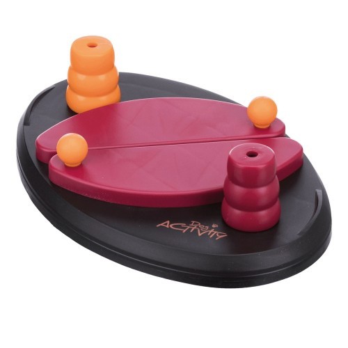 Brinquedo interativo dispensador de petiscos para cães, do tipo 
