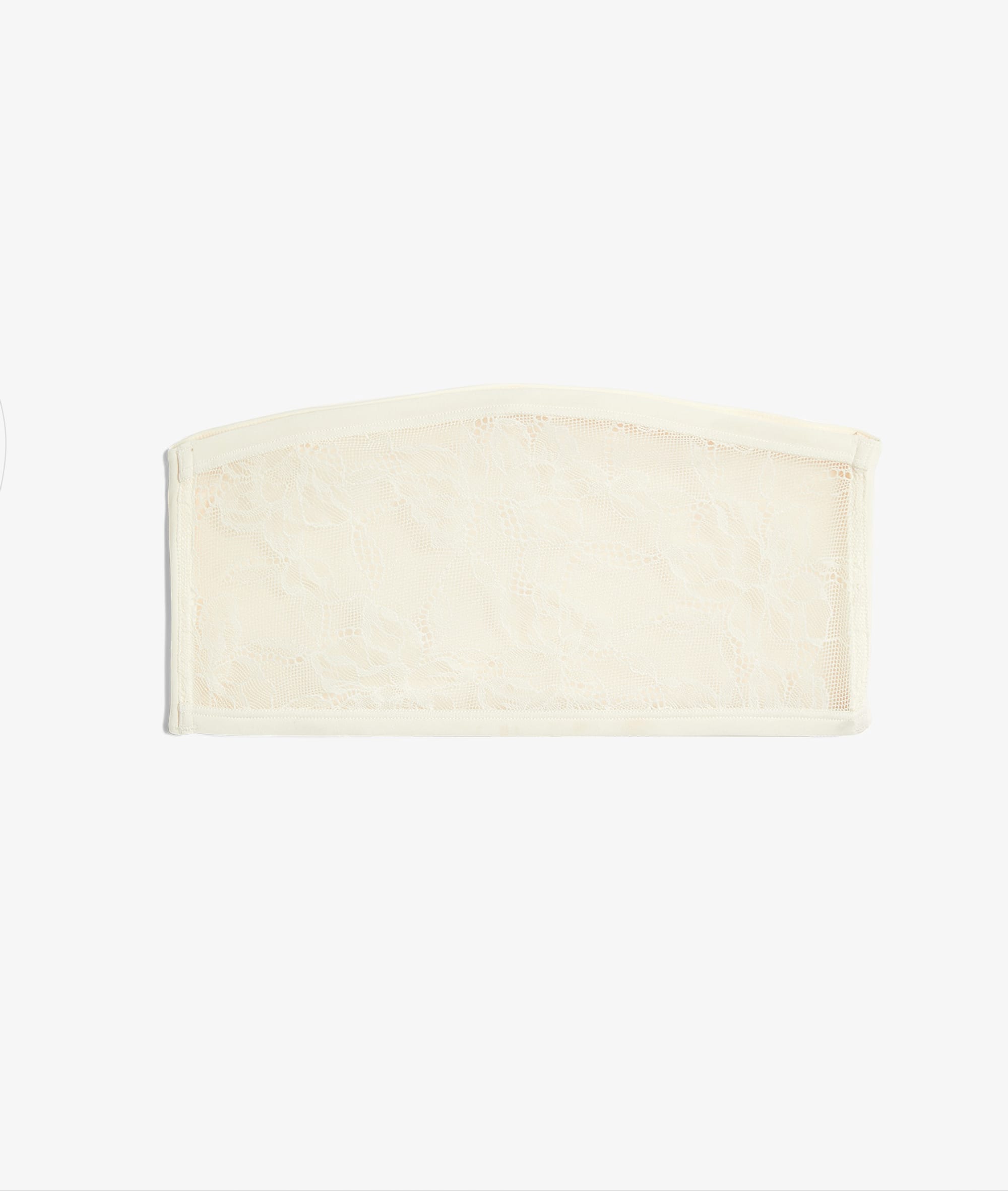 Bandeau réversible en dentelle et microfibre extensible