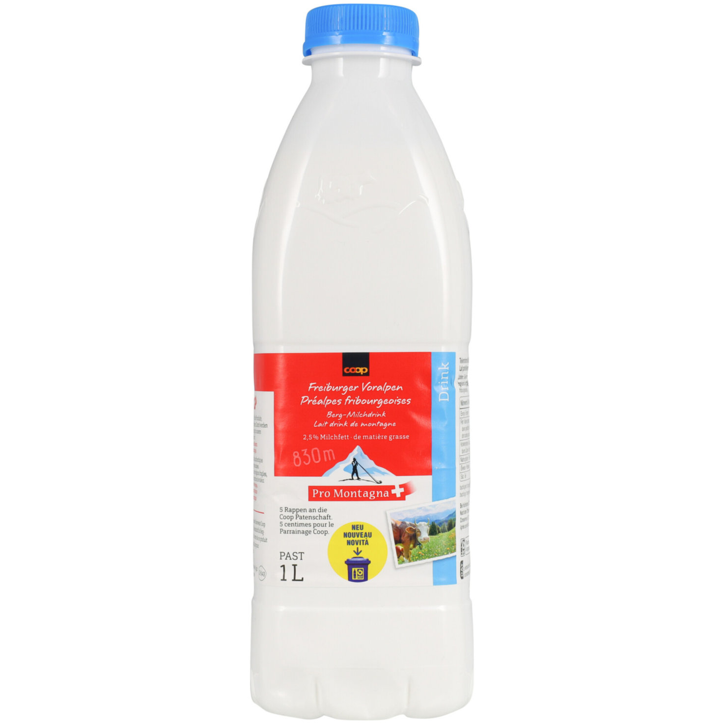 Pro Montagna Milchdrink past PET -