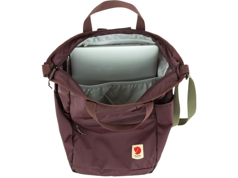 Fjällräven Freizeitrucksack High Coast Totepack 23 l, Lila Leichter Freizeitrucksack