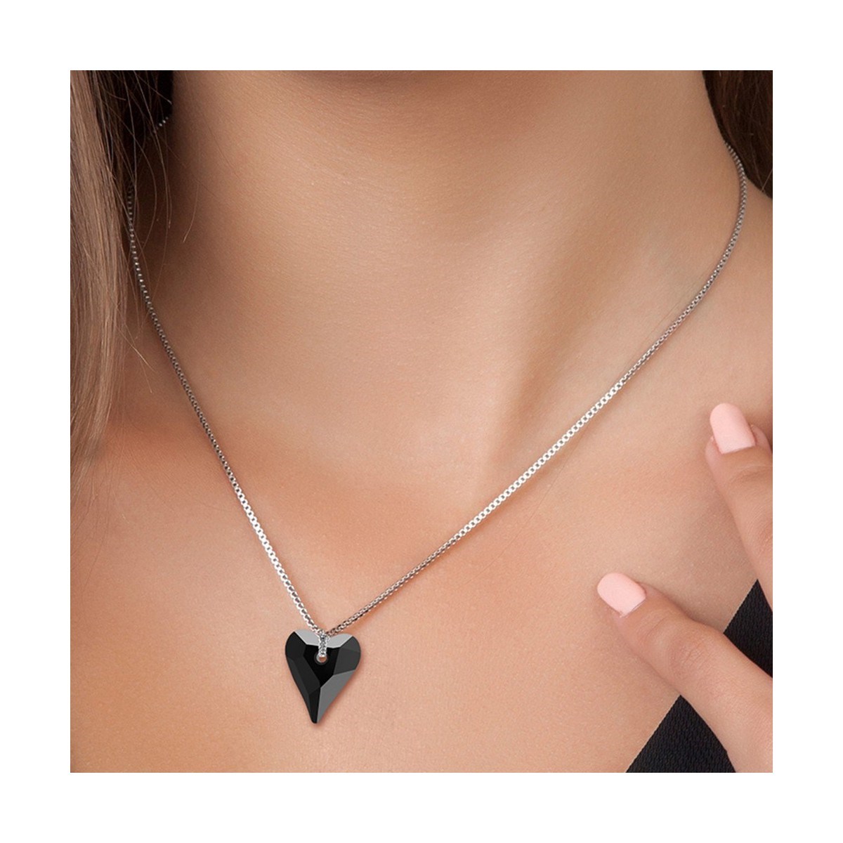 Collier SC Crystal orné de Cristaux scintillants