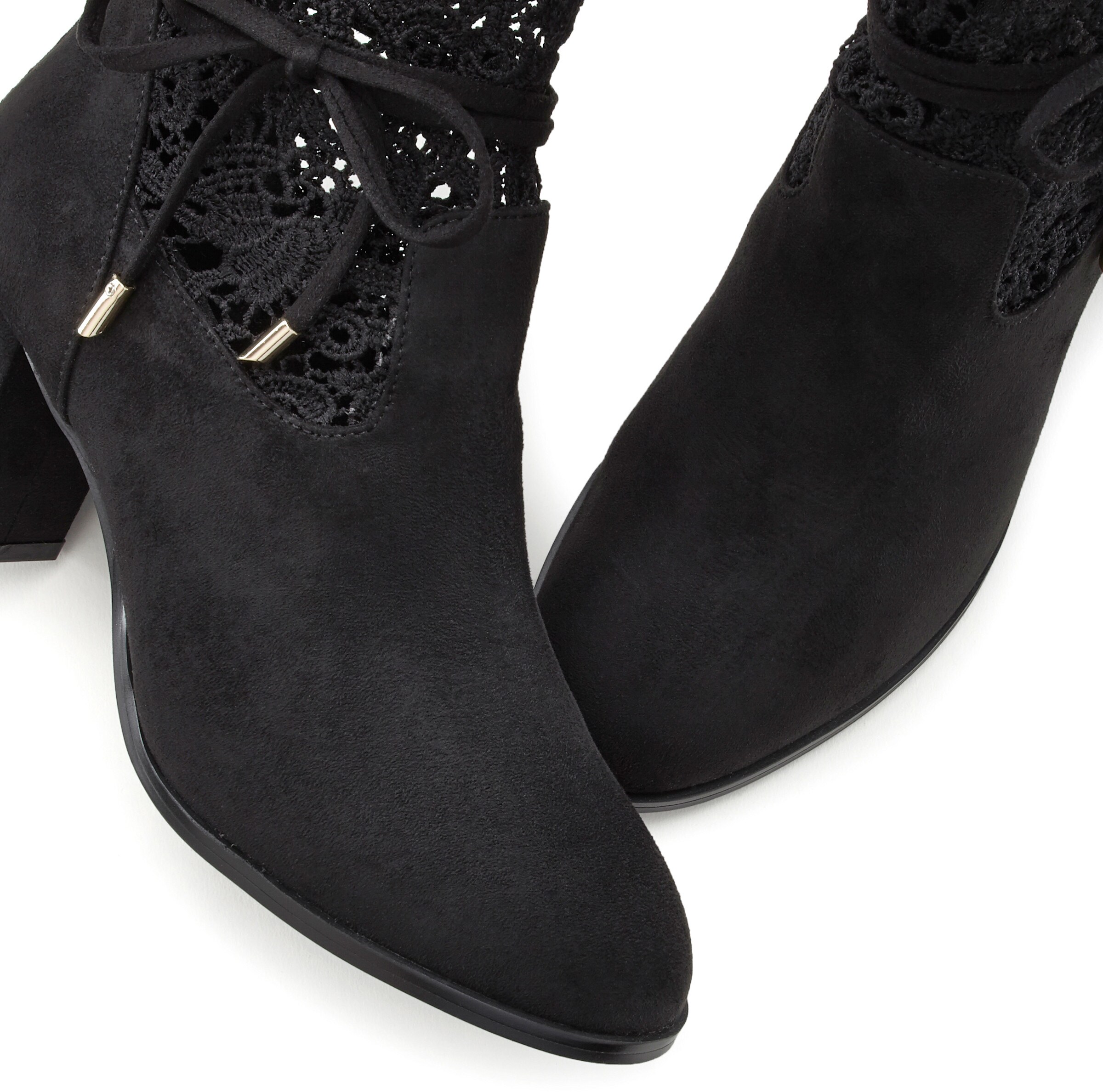 LASCANA High-Heel-Stiefelette in schwarz