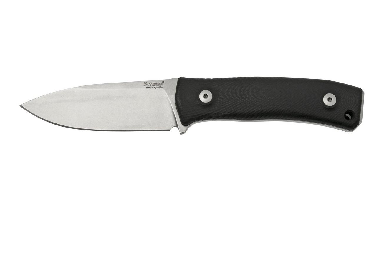 LionSteel M4 Black G10, MagnaCut M4-MC-GBK, Knivesandtools Exclusive, vaststaand mes