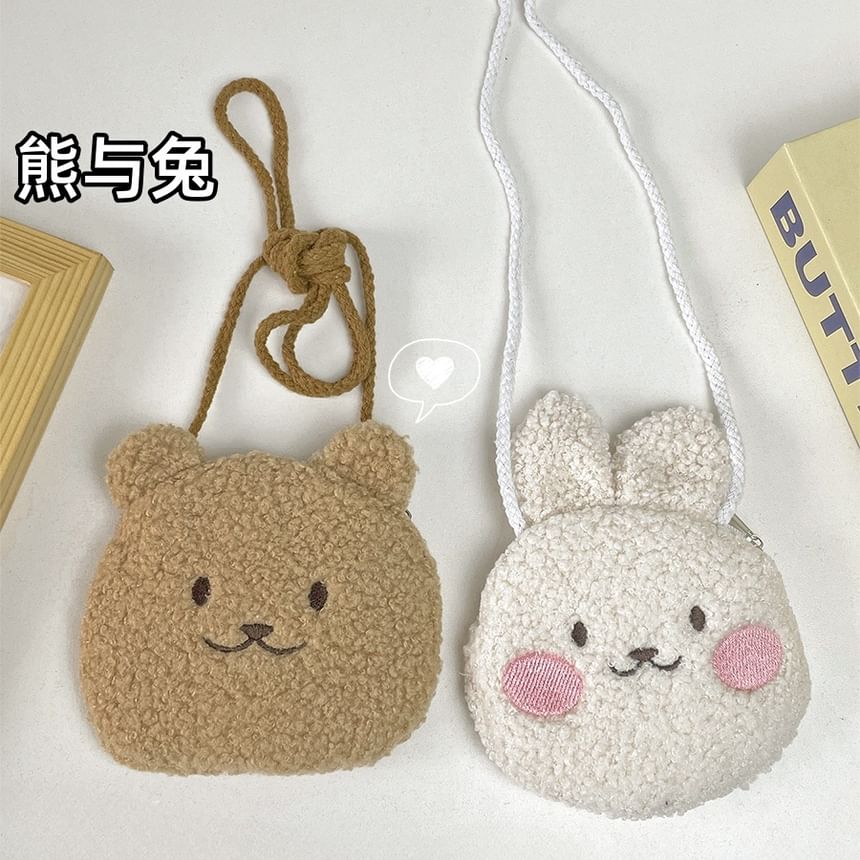 Klas 302 - Cartoon Boucle Crossbody Portemonnee