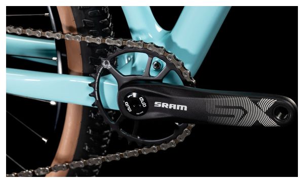 VTT Semi-Rigide Cube Reaction C:62 One Sram NX/SX Eagle 12V 29'' Bleu Dazzle 2025