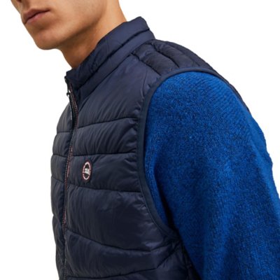 Doudoune sans manche homme Jjehero Bodywarmer Collar JACK JONES