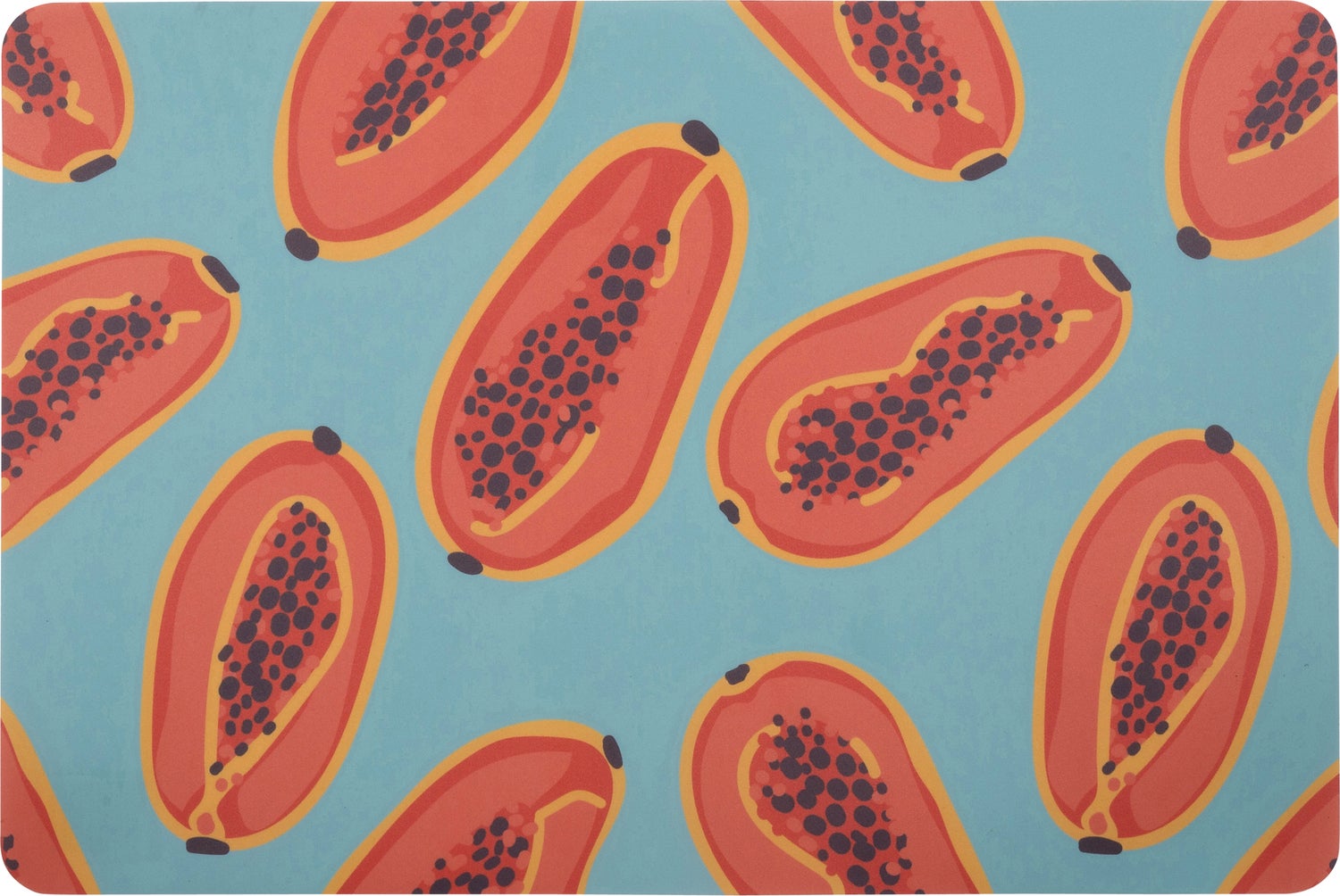 Intratuin placemat Surya papaja's 45 x 30 x 0,35 cm