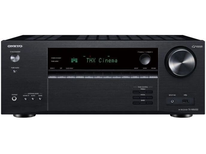 Onkyo AV-Receiver TX-NR6100 Schwarz 7.2 Kanal Surround 3D AV-Receiver