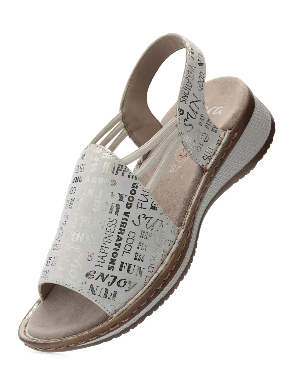 Sandalette Hawaii creme