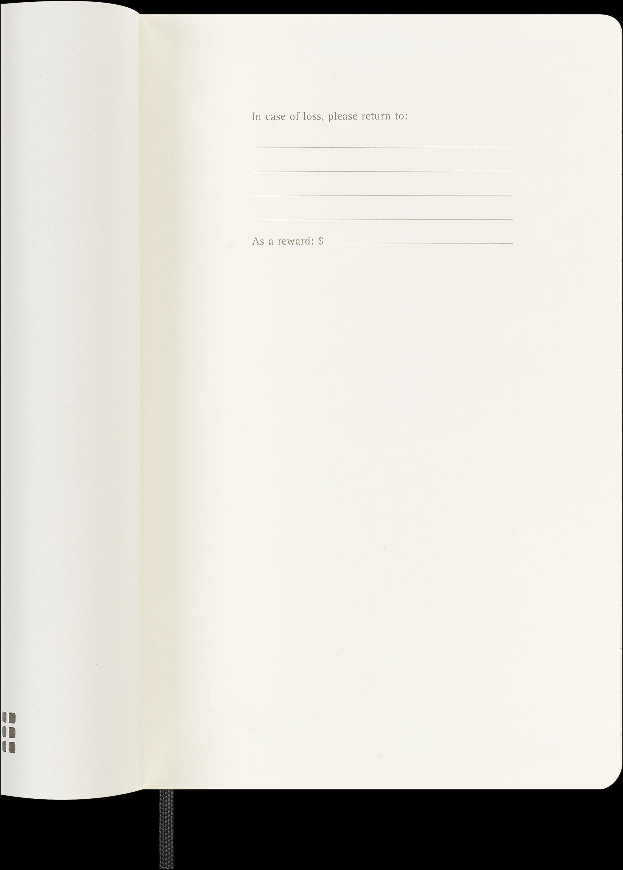 Moleskine 18 Monate Tagesnotizkalender 2024/2025, L/A5