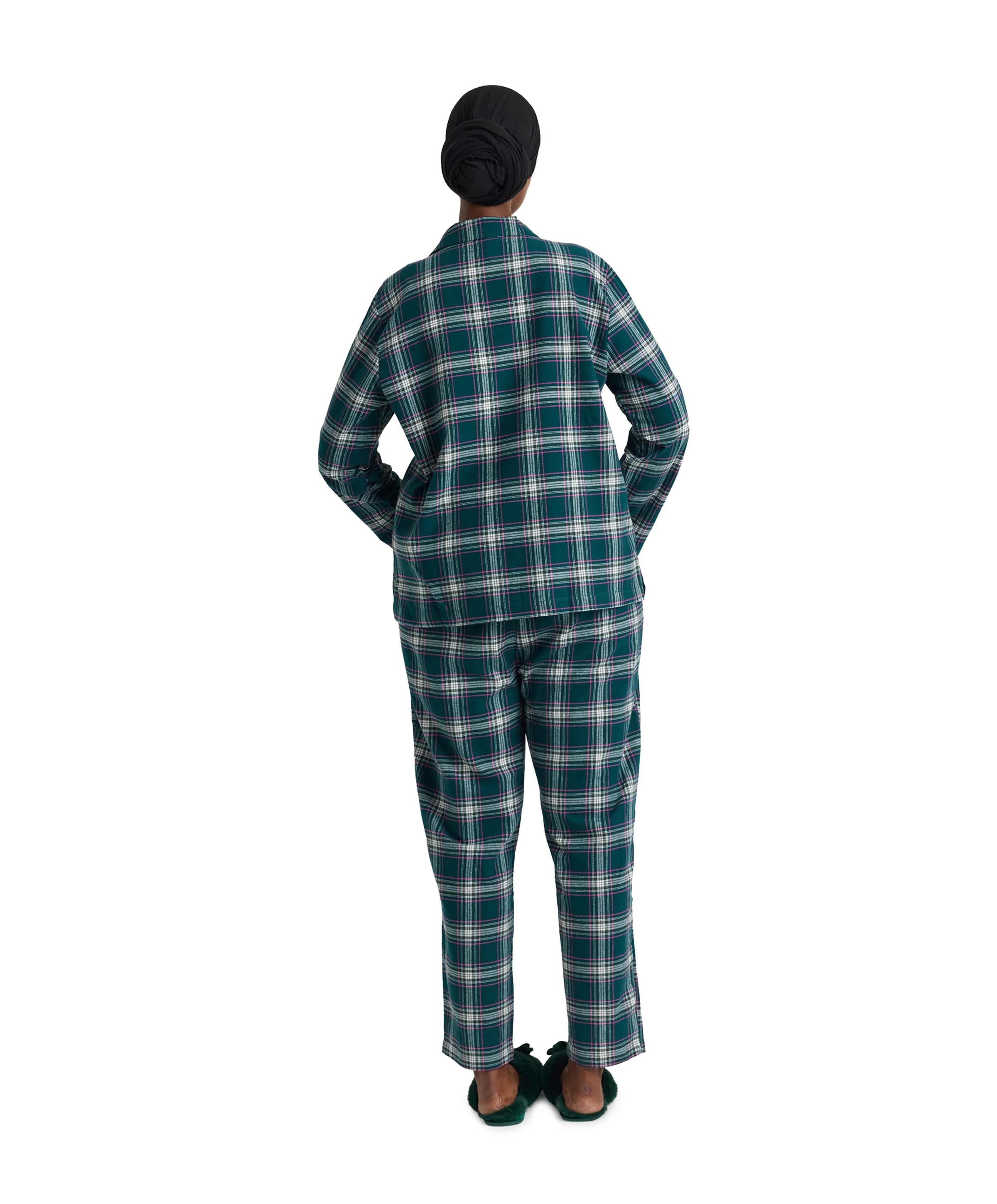 Pretty you London Dames pyjamaset groen