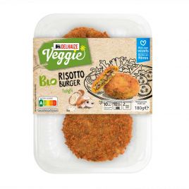 Delhaize Biologische risotto burger (voor uw eigen risico, geen restitutie mogelijk)