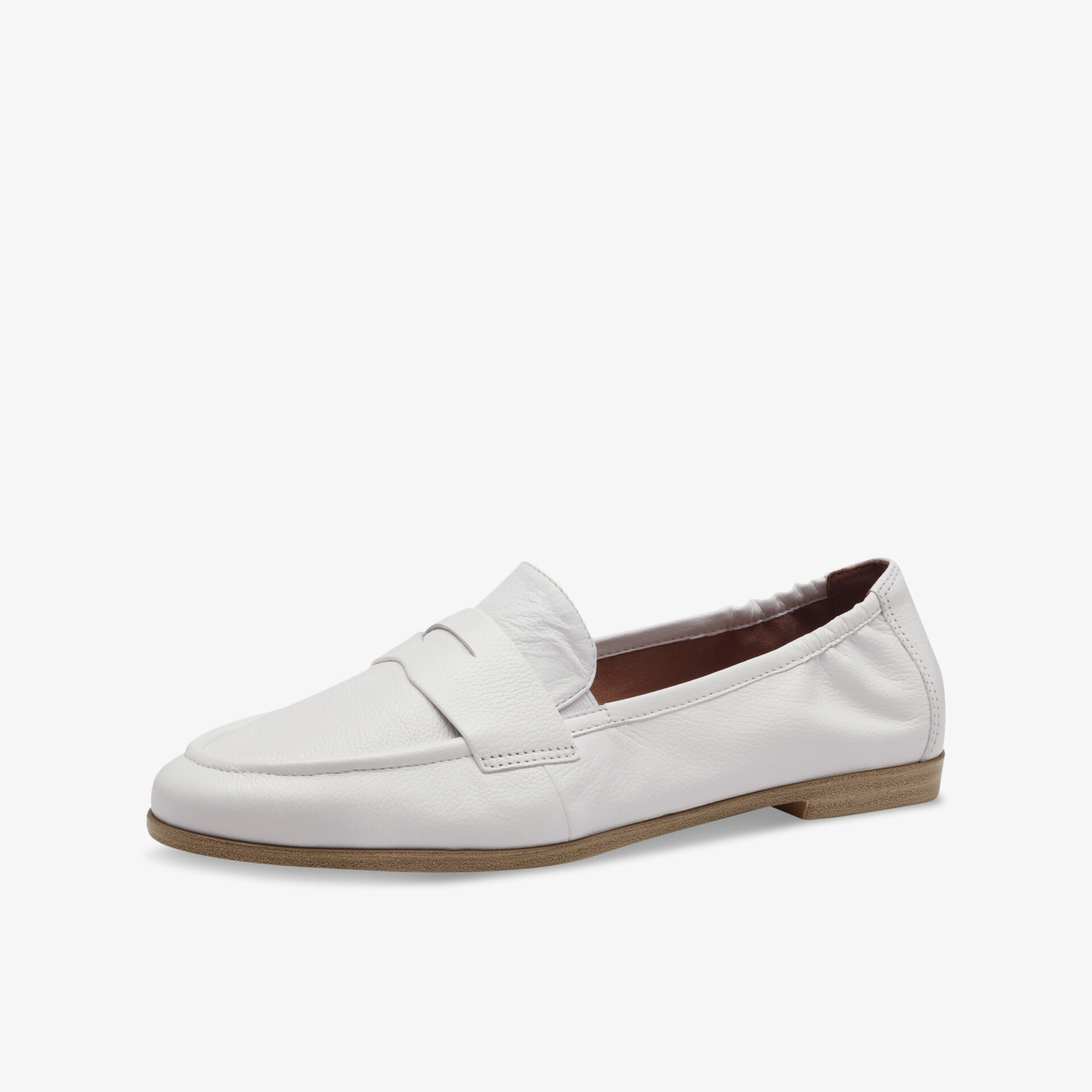 Tamaris Damen Loafer weiß