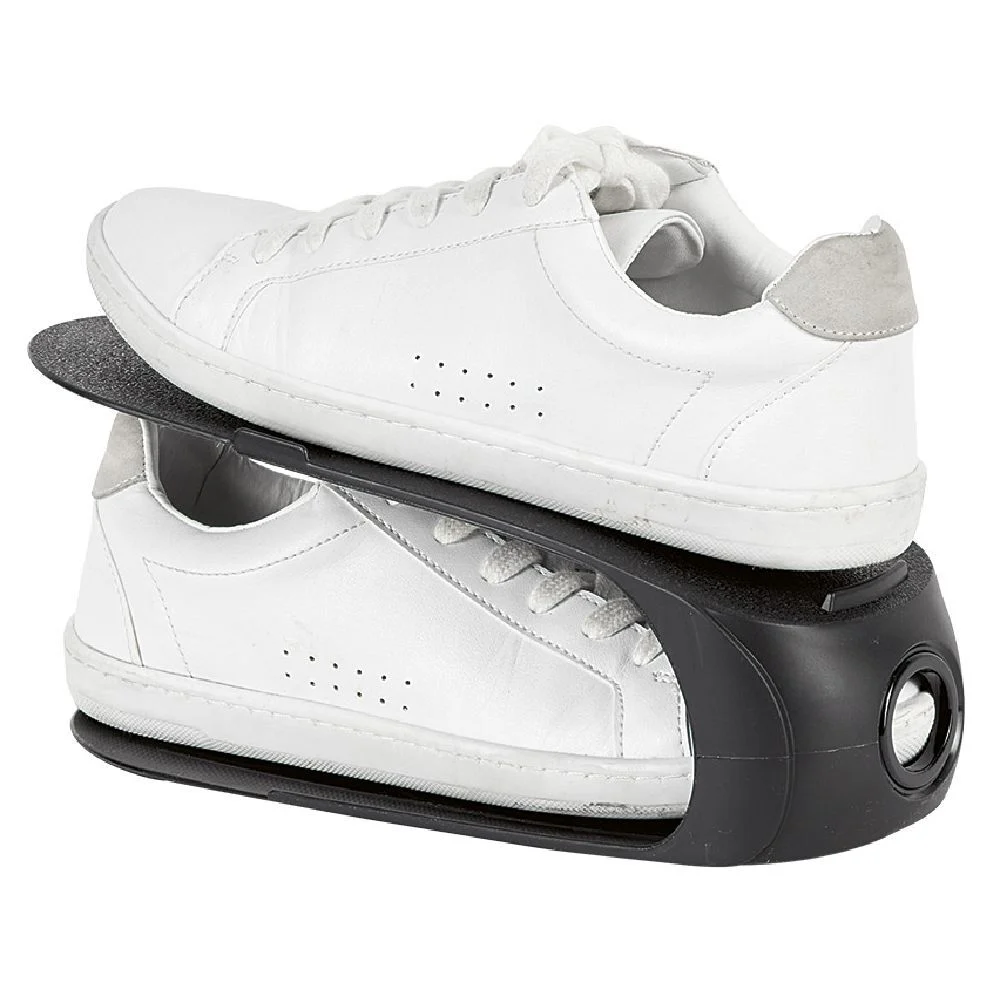 Range chaussure empilable noir x3