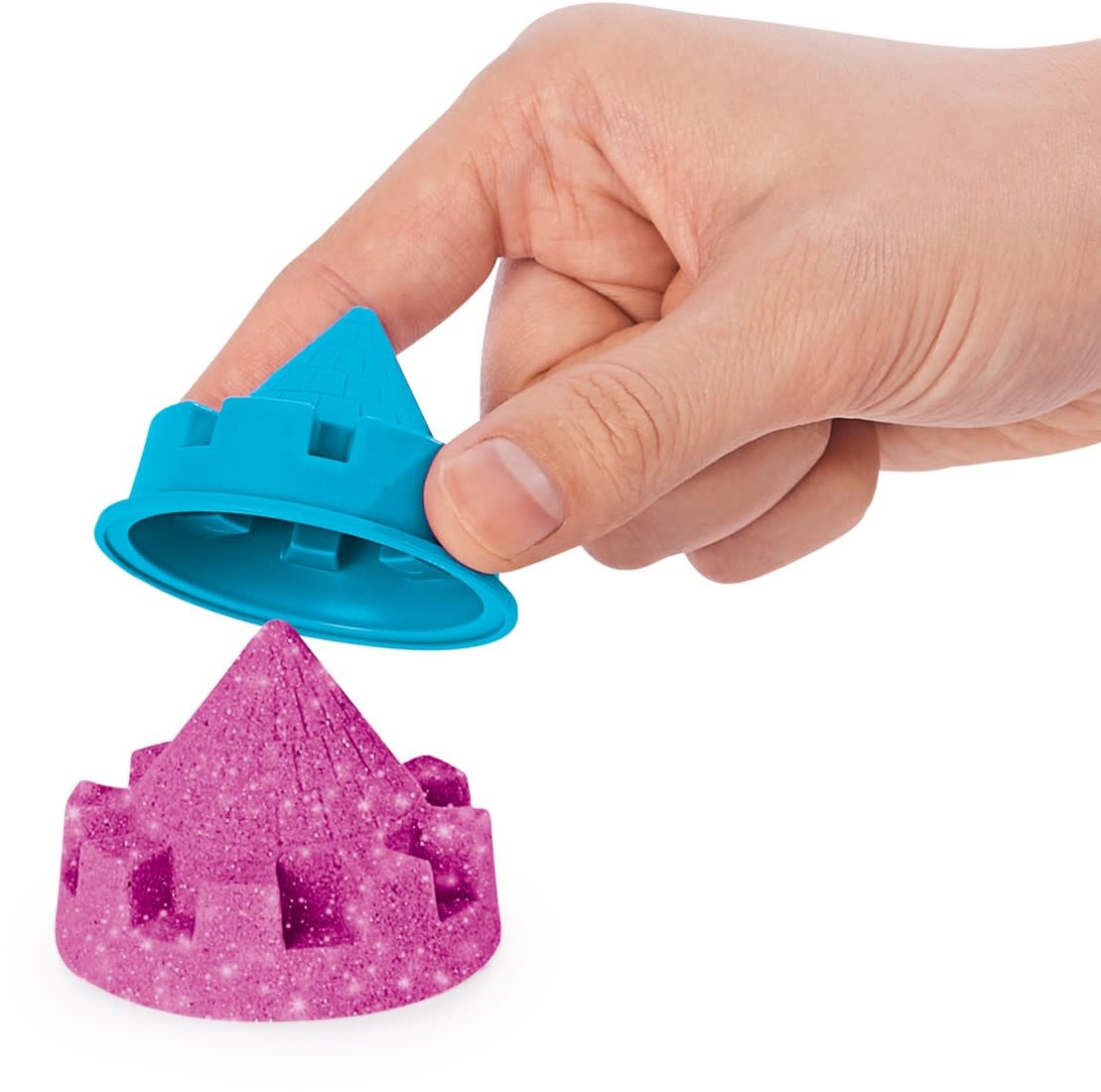 Kinetic Sand Kinetic Sand - Shimmer, Zandkasteel-Set