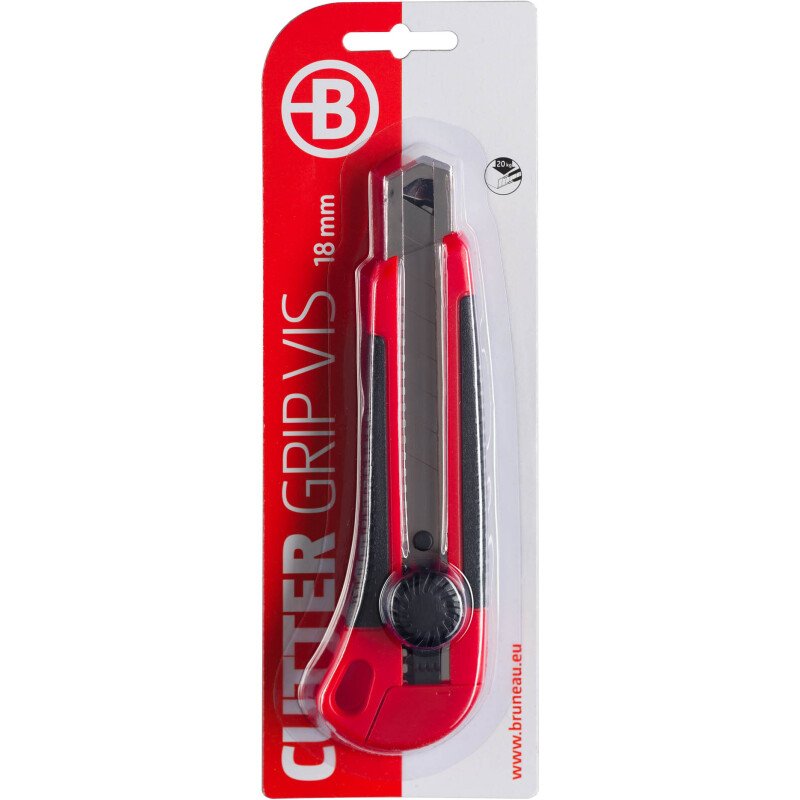 Cutter d'atelier à vis Bruneau 18 mm