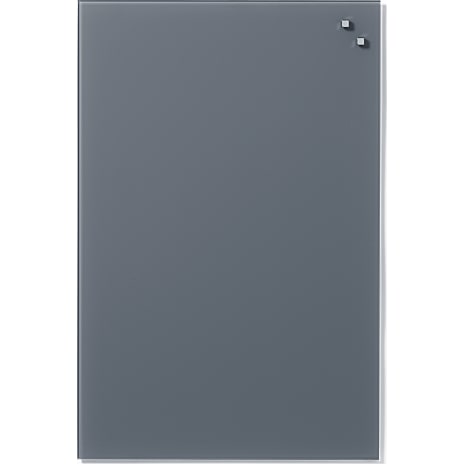 NAGA Glastavle Magnetisk 40x60 cm - Grå