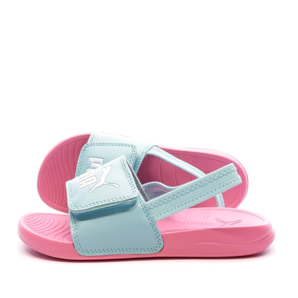Puma Sandales Rose/Turquoise Fille Puma Popcat 20