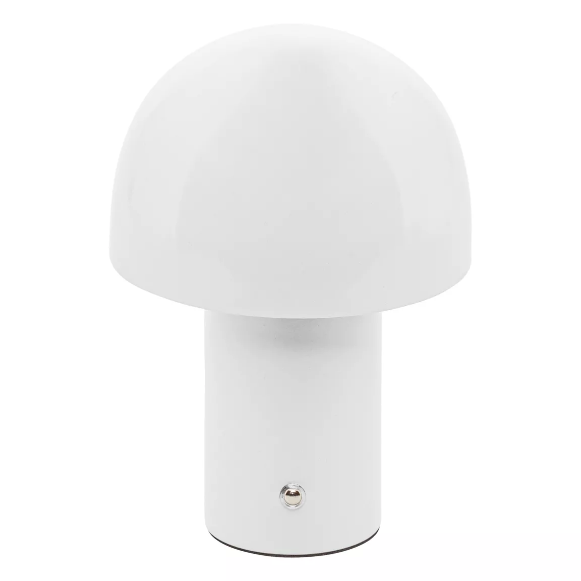 Lampe à poser métal LED (H20 cm) Zola Blanche