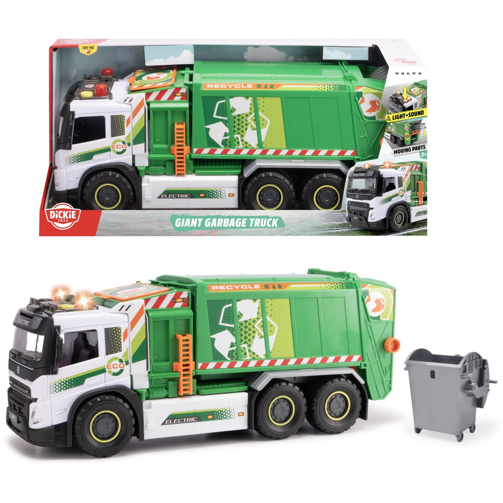 Køb Dickie Toys Giant Garbage Truck
