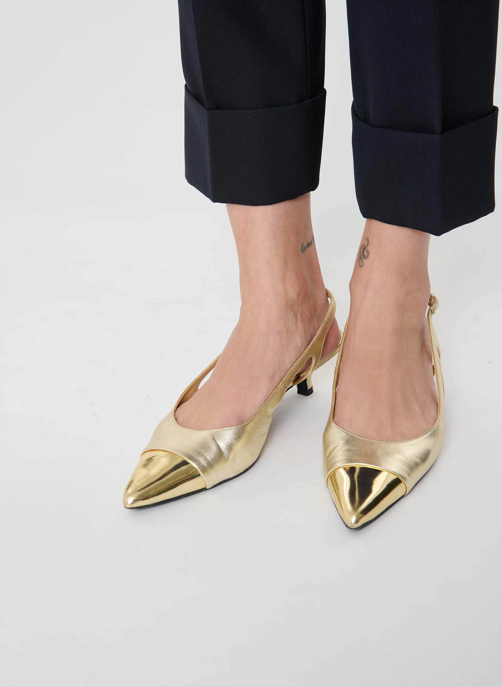 PHILIPPA - Pantalon de tailleur court | Bleu