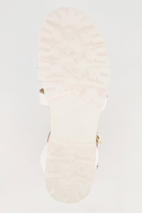 Leder-Sandalen, Flechtriemen, Weite H