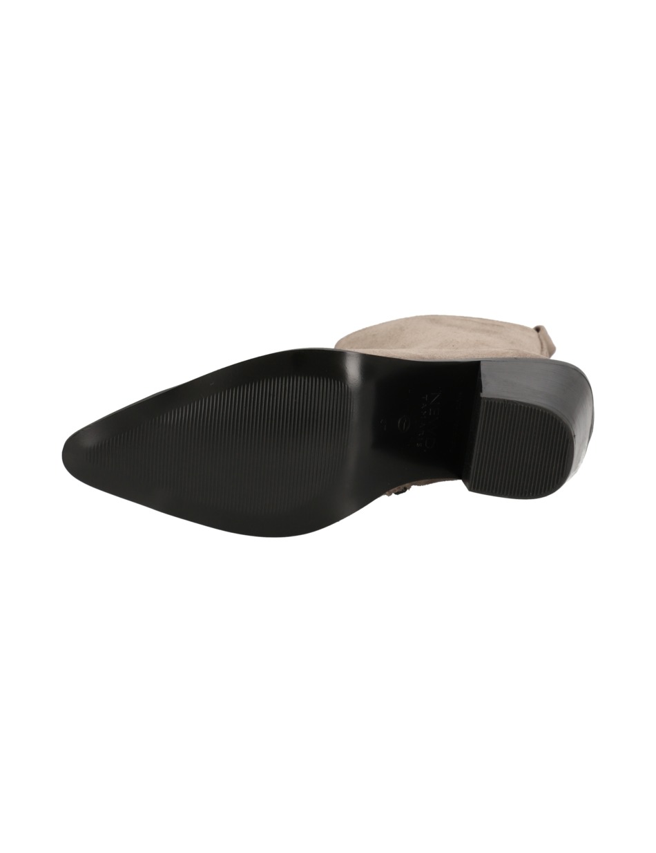 Veloursleder Stiefelette