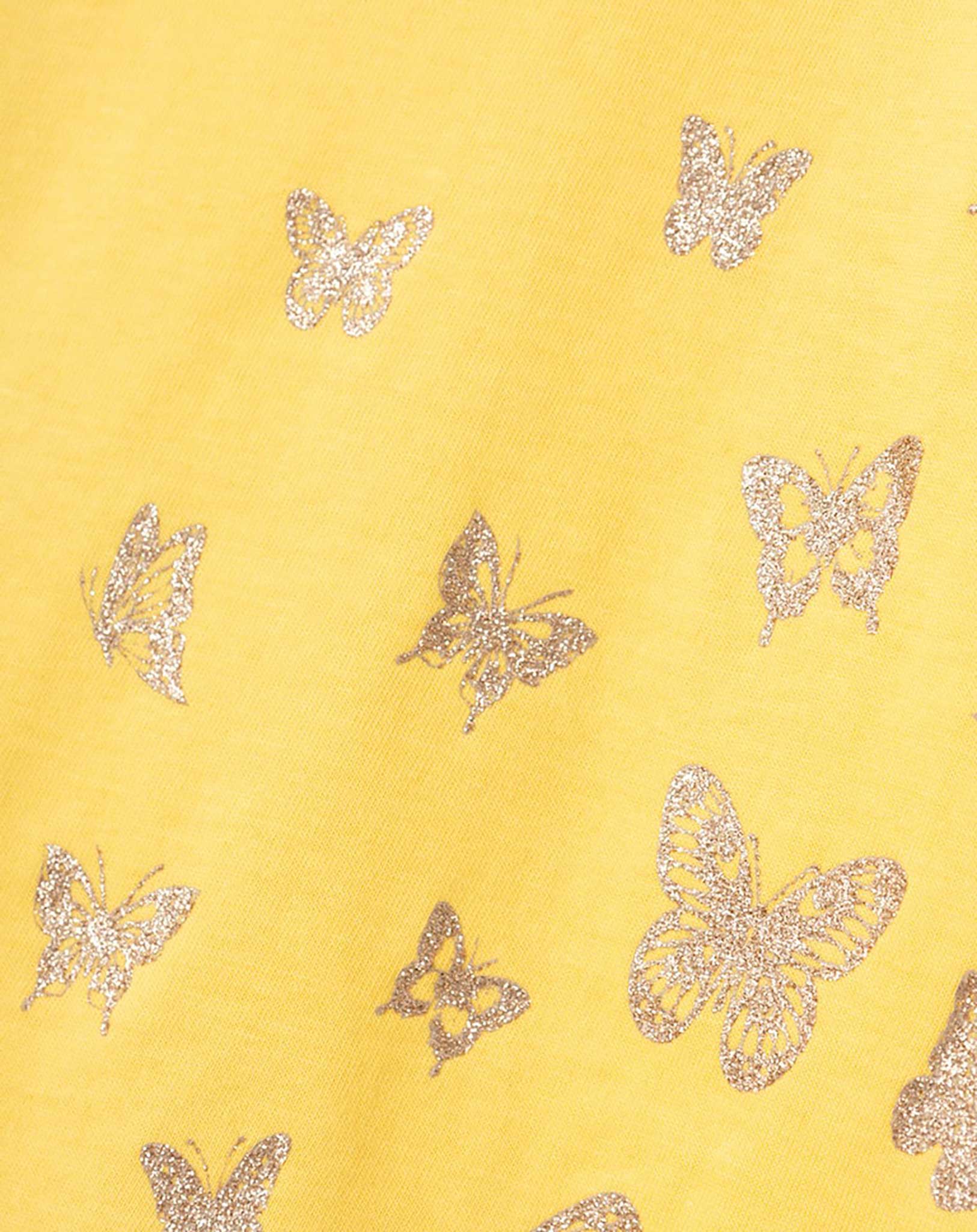 Langarmshirt NMFVIOLET SCHMETTERLINGE in yarrow