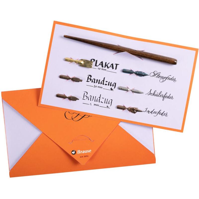 SET PORTE-PLUME ET PLUMES DE CALLIGRAPHIE ET D'ECRITURE