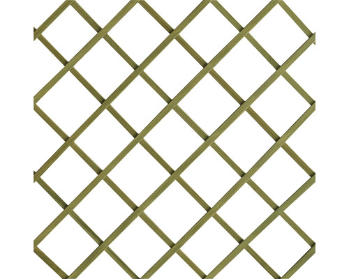 Decoratief houten trellis 90x180 cm groen