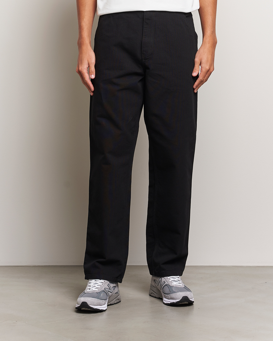 Carhartt WIP Single Knee Pants Dearborn Canvas Black