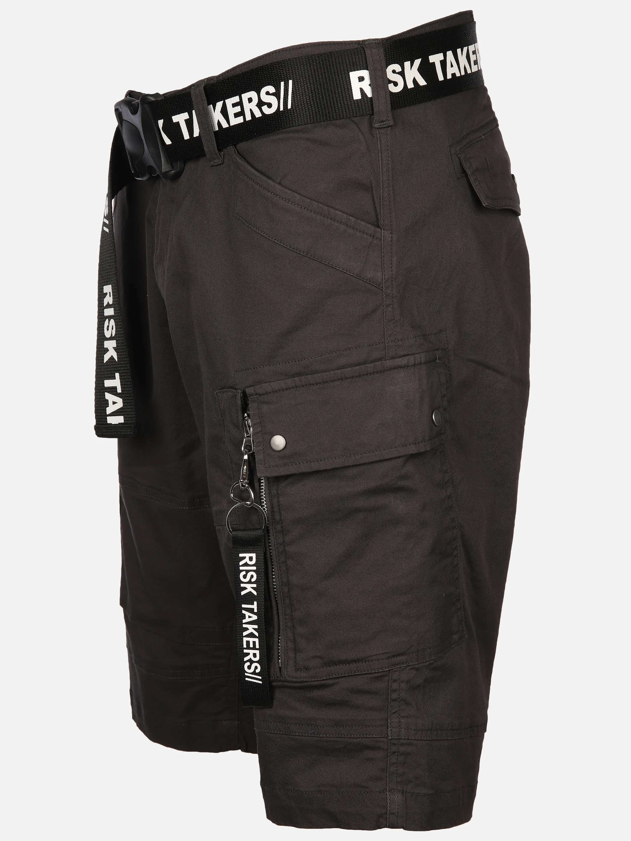 Herren Cargoshorts mit Gürtel und Zipperband
