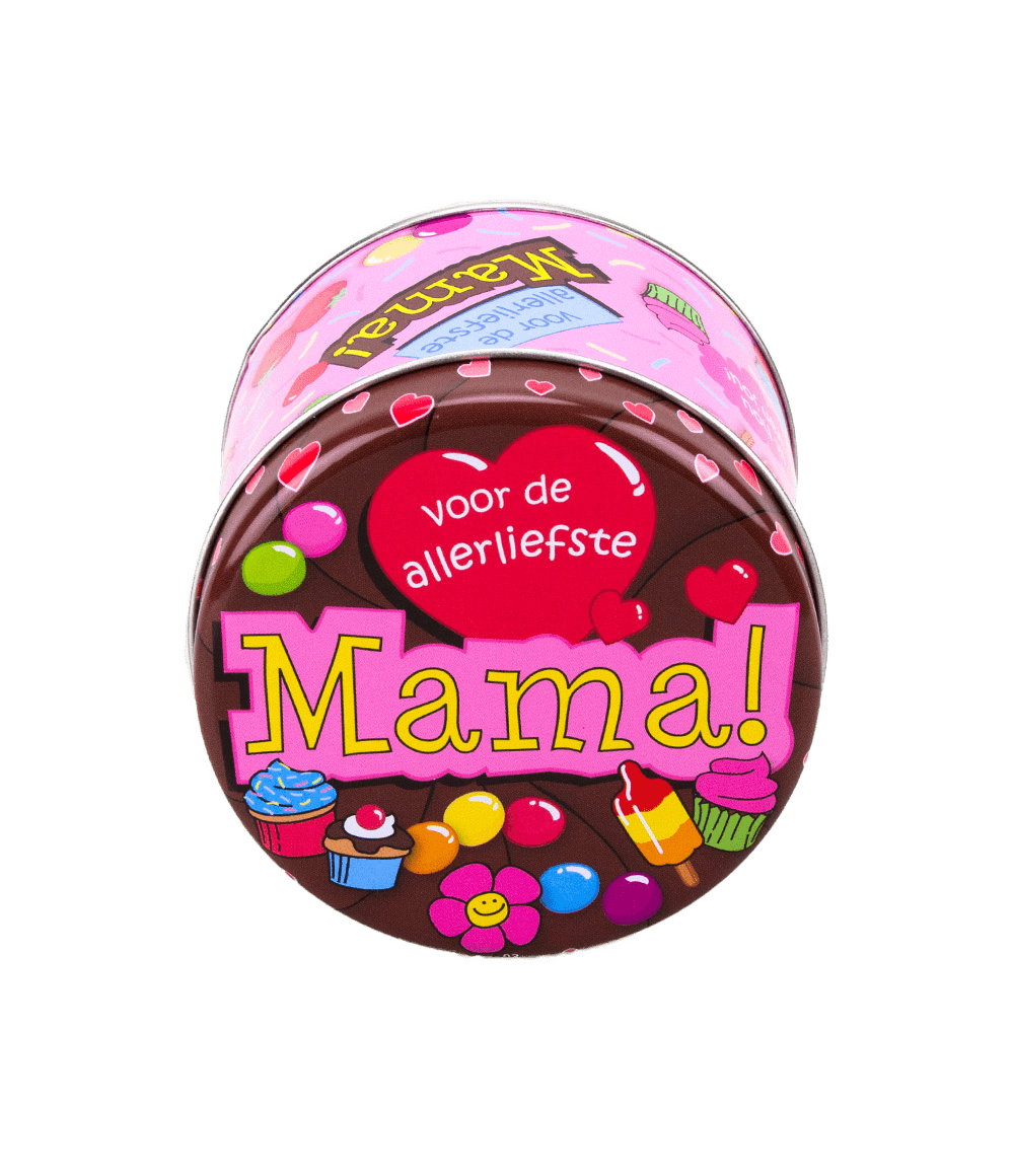 Snoepblik Mama 9cm