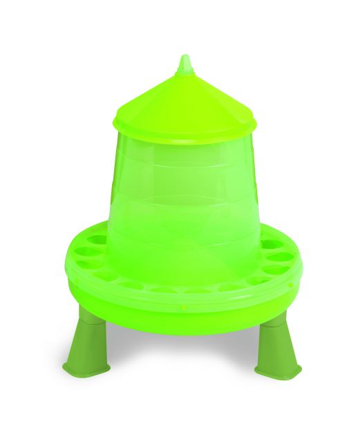 Gaun Voertoren Plastic Op Pootjes - Voerbak - 4 kg Lime