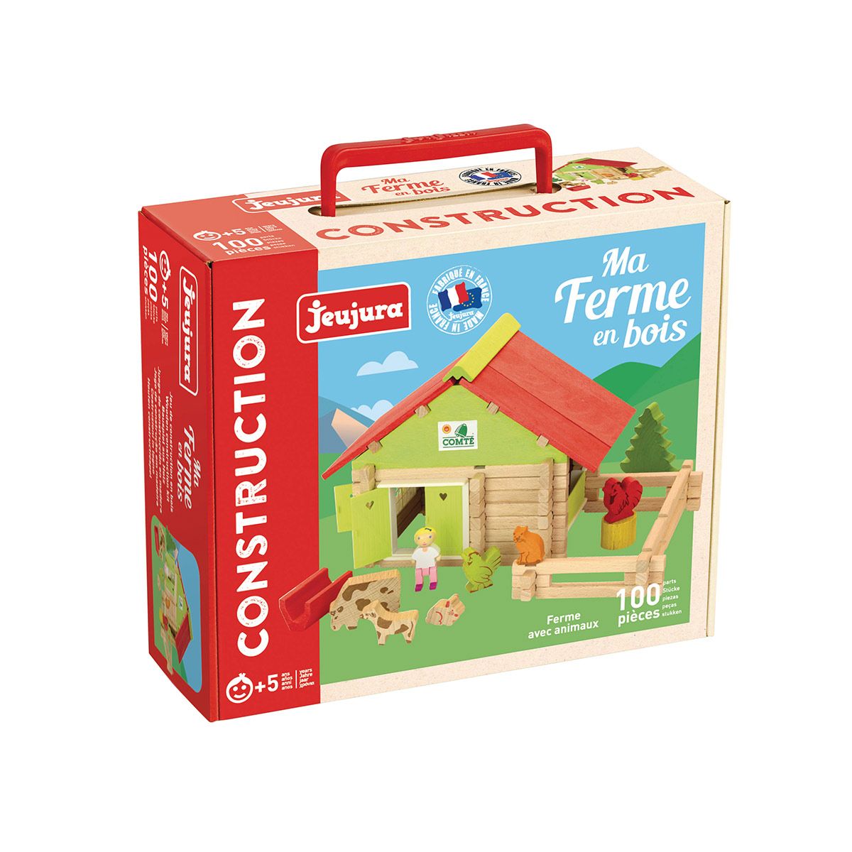 Ferme avec animaux - 100 pièces