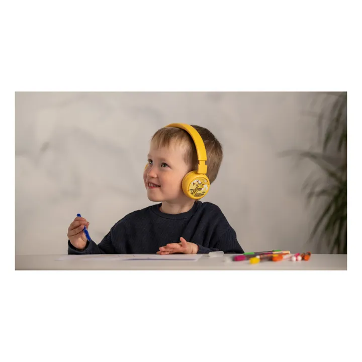 Buddyphones Casque audio enfant Pop Fun | Jaune