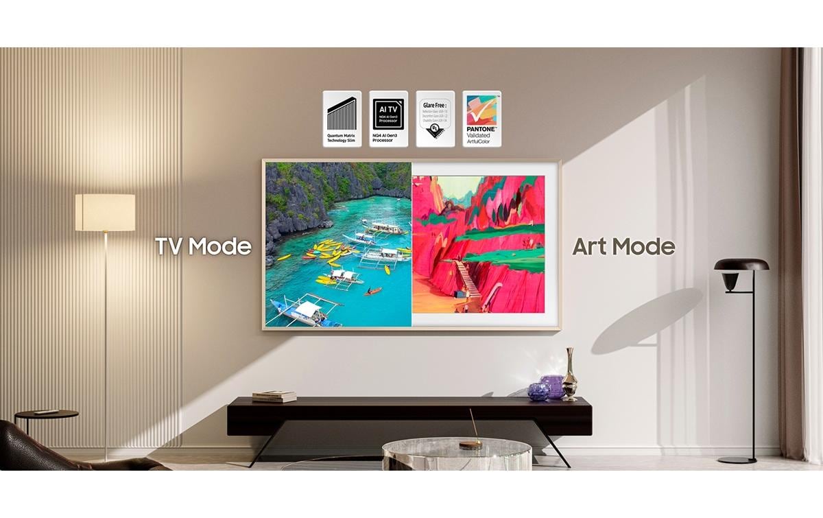 TV QE75LS03FW The Frame Pro 4K AI TV – LS03FW 75