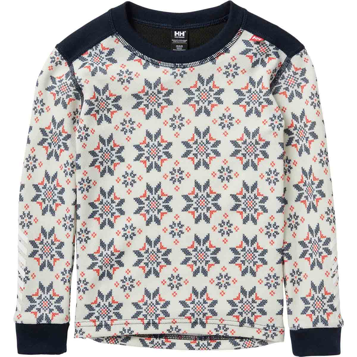 Helly Hansen Graphic Lifa K Merinould Skiundertøj Børn