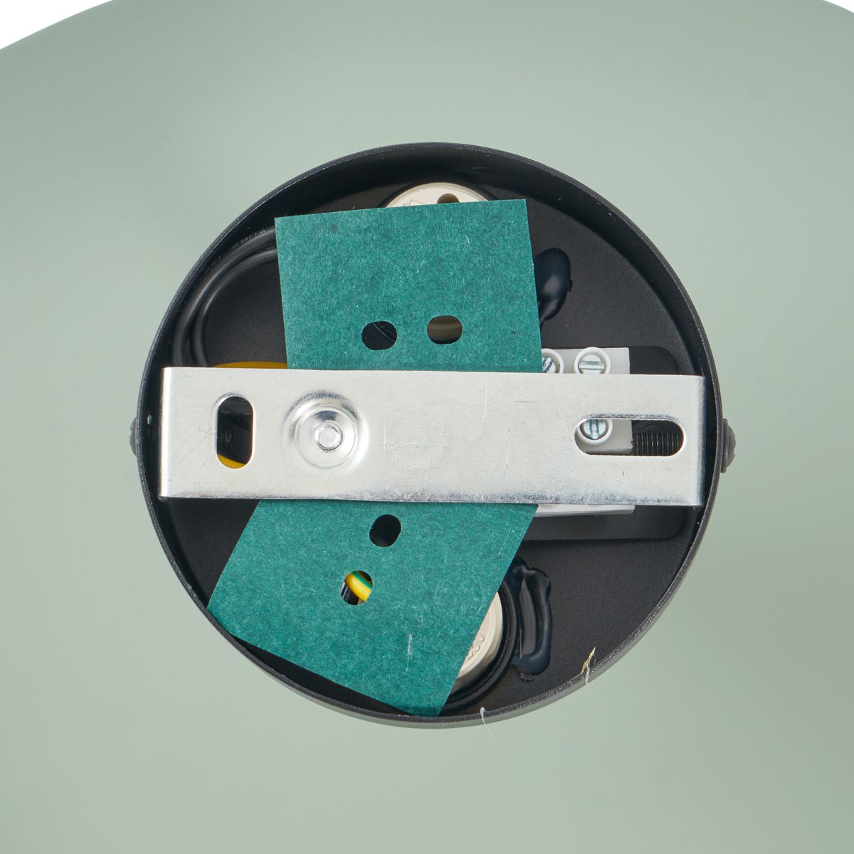 Design wandlamp groen organisch 20 cm 2-lichts - Pulley