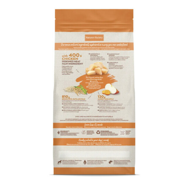 Croquettes pour chien Nature's Variety Original Medium & Maxi Adult Poulet